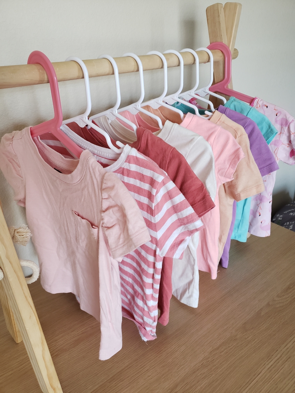 Toddler Short Sleeve Top 9 bundle - 2T